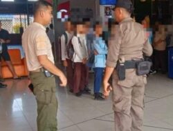 Bolos, 54 Siswa Diamankan Satpol PP Padang