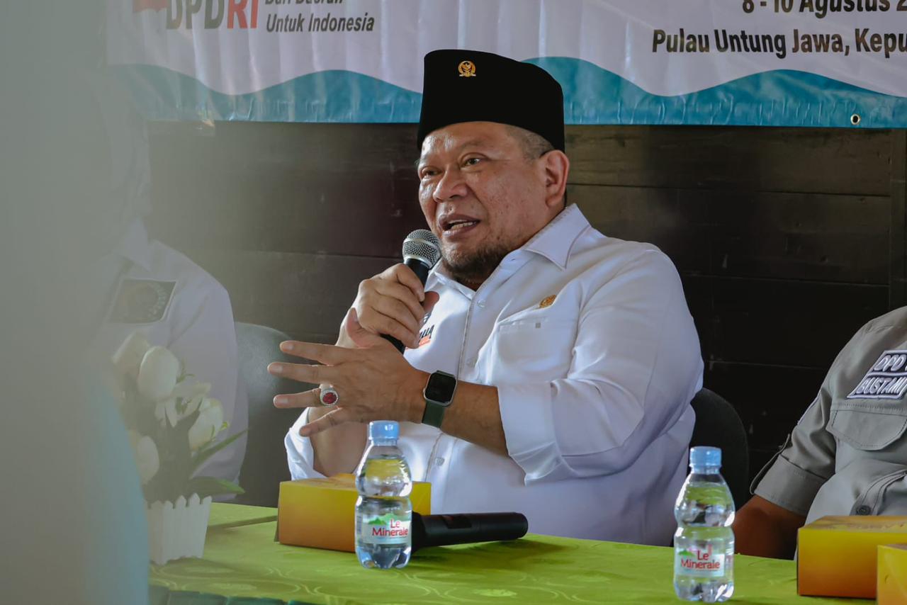 Ketua DPD RI, AA LaNyalla Mahmud Mattalitti.