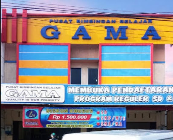 Pusat bimbingan belajar GAMA.