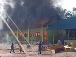 4 Ruangan Ponpes Safinatunnajah Pasbar jadi Abu