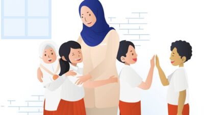 Ilustrasi tenaga pendidik.