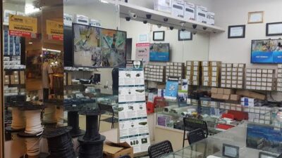 Ilustrasi toko spesialis CCTV.