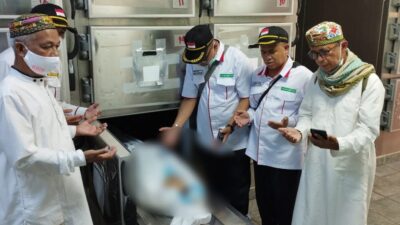 Jamaah haji asal Bukittinggi, Darmiwati,70, meninggal di Tanah Suci Makkah saat melaksanakan ibadah haji, Kamis (20/7/2023).