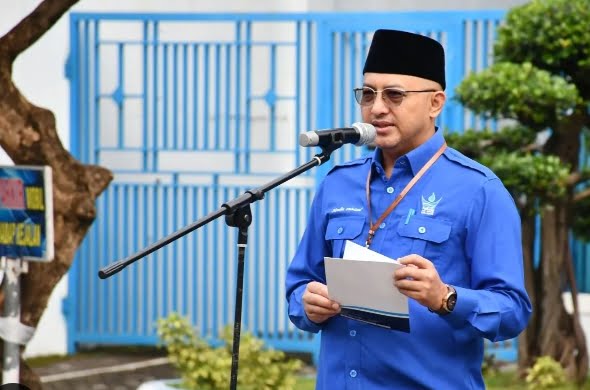 Direktur Perumda Air Minum Kota Padang, Hendra Pebrizal.