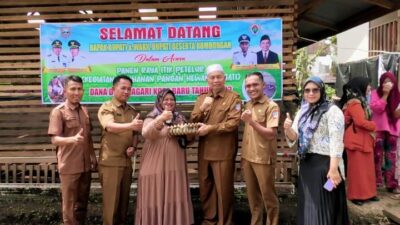 Bupati Hamsuardi berharap budidaya nabati Dan hewani ada pada setiap nagari.