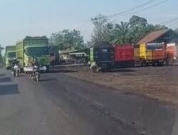 Stopel Batu Bara di Dharmasraya Ini Ganggu Lingkungan dan Lalulintas 