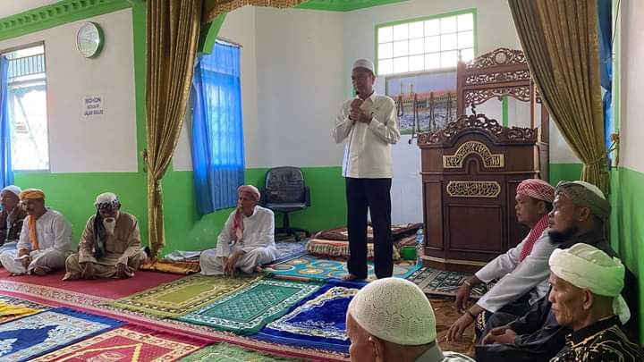 Wabup Pasaman Barat, Risnawanto ikuti tradisi Manjalang Buya Syeh Mudo Durian Tibarau Kinali.