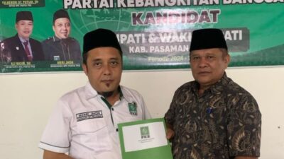 Mantan Asisten II Pasaman Barat, Harisman siap bertarung di Pilkada Pasbar.
