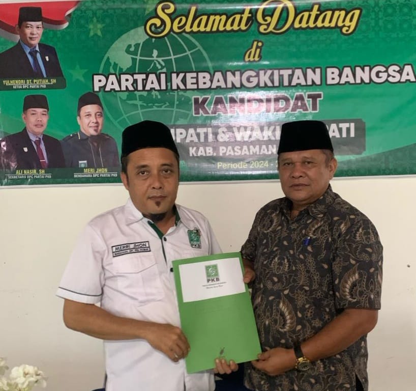 Mantan Asisten II Pasaman Barat, Harisman siap bertarung di Pilkada Pasbar.