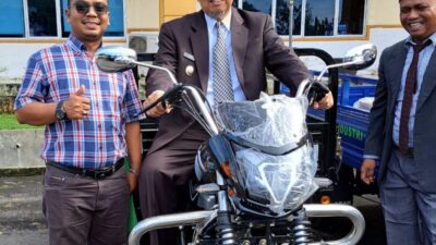 Peduli Lingkungan, PT Agrowiratama Bantu Becak Motor