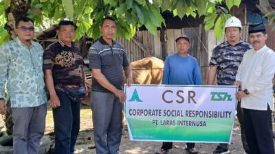 Pada Idul Adha 1445 H PT Laras Internusa Salurkan 6 Ekor Sapi