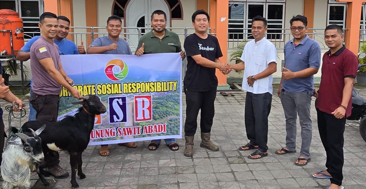 Pada Idul Adha 1445 Hijriah , PT GSA kembali menyalurkan hewan kurban sebanyak dua belas ekor kambing.