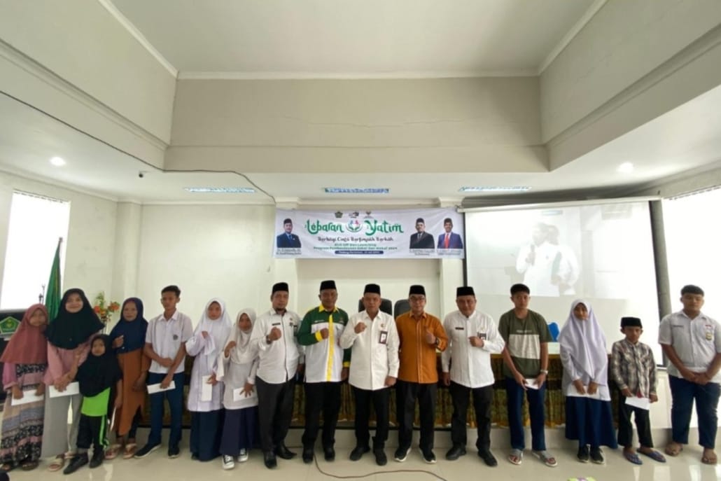 Kemenag Padangpariaman menggelar  Lebaran Yatim 2024.