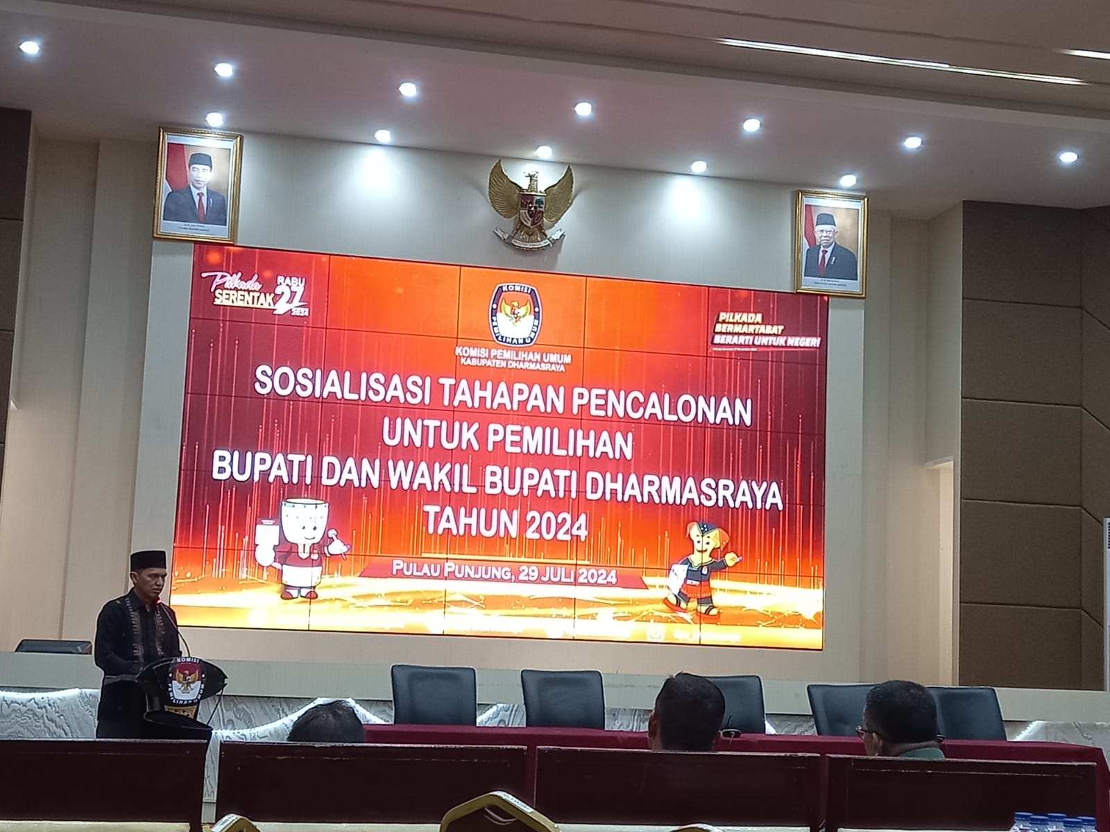 Usai PSU DPD RI, Elit Partai di Dharmasraya bersiap menghadapi Pilbup.