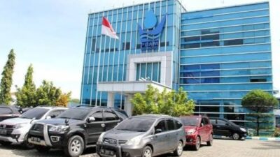 Kantor pusat Perumda Air Minum Kota Padang.