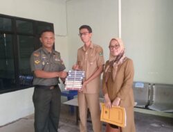 Satgas TMMD Ke-121 Kodim 0311/Pessel Terima Bantuan Al Quran
