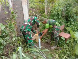 TNI-AD Manunggal Air, Satgas TMMD ke-121 Kodim 0311/Pessel Bangun Sumur Bor untuk Masyarakat