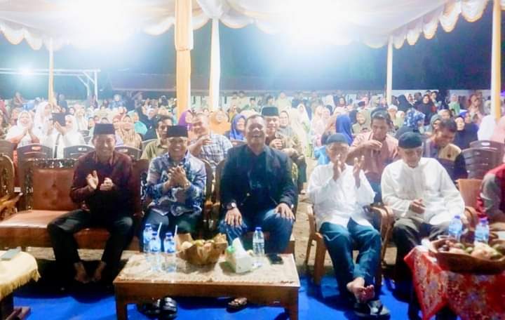 Gebyar Tahun Baru Islam di Masjid Raya Ophir dihadiri Wabup Pasaman Barat Risnawanto.