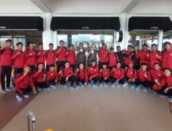 Bismillah, Tim Sepakbola dan Arung Jeram Bertolak Menuju Aceh dan Sumut