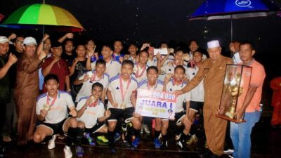 Bupati dan Wabup Risnawanto Tutup Bupati Cup U-19, Kemenangan Diraih Kecamatan Lembah Melintang