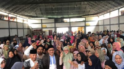 Kampanye perdana HJ-RI di Linggo Sari Baganti menyala, targetkan kemenangan 80 persen.