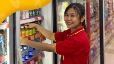 Ilustrasi pramuniaga.