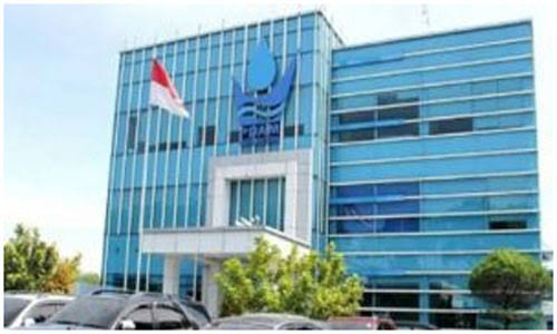 Kantor Perumda Air Minum Kota Padang.