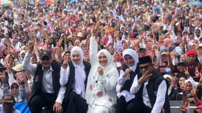 Ribuan masyarakat Pessel menghadiri kampanye Akbar HJ-RI.