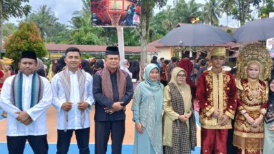 SMA 1 Kinali menggelar Panen Karya P5.