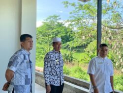 Plt Bupati Tinjau Progres Pembangunan Gedung Layanan Perpustakaan Pasbar