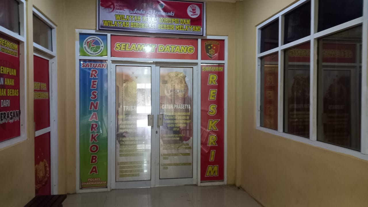 Ruang Reskrim Polres Dharmasraya