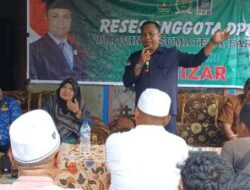 Reses Anggota DPRD Sumbar didampingi Angota DPRD Pasbar