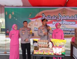 Polres Pasaman Barat Gelar Bazar Ramadan