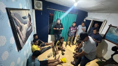 Asik Pesta Sabu, Pengedar dan Pengguna Dicokok Satresnarkoba