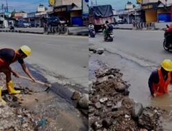 Pipa Bocor di Kawasan Bandar Buat, Beberapa Daerah Terganggu